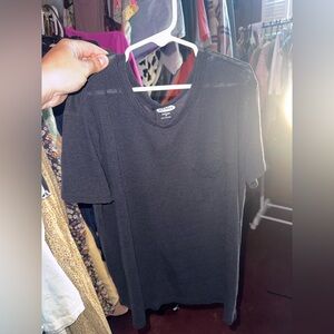 Old Navy Black Short Sleeve Pocket Tee